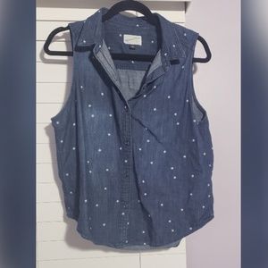 Universal Thread Denim Sleeveless Top